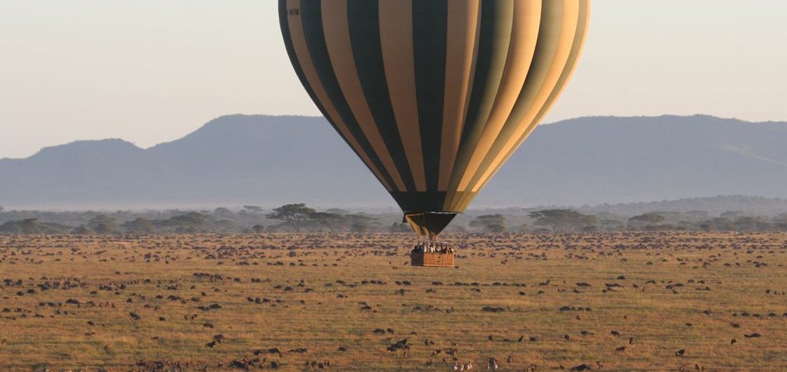 hot air balloon safari